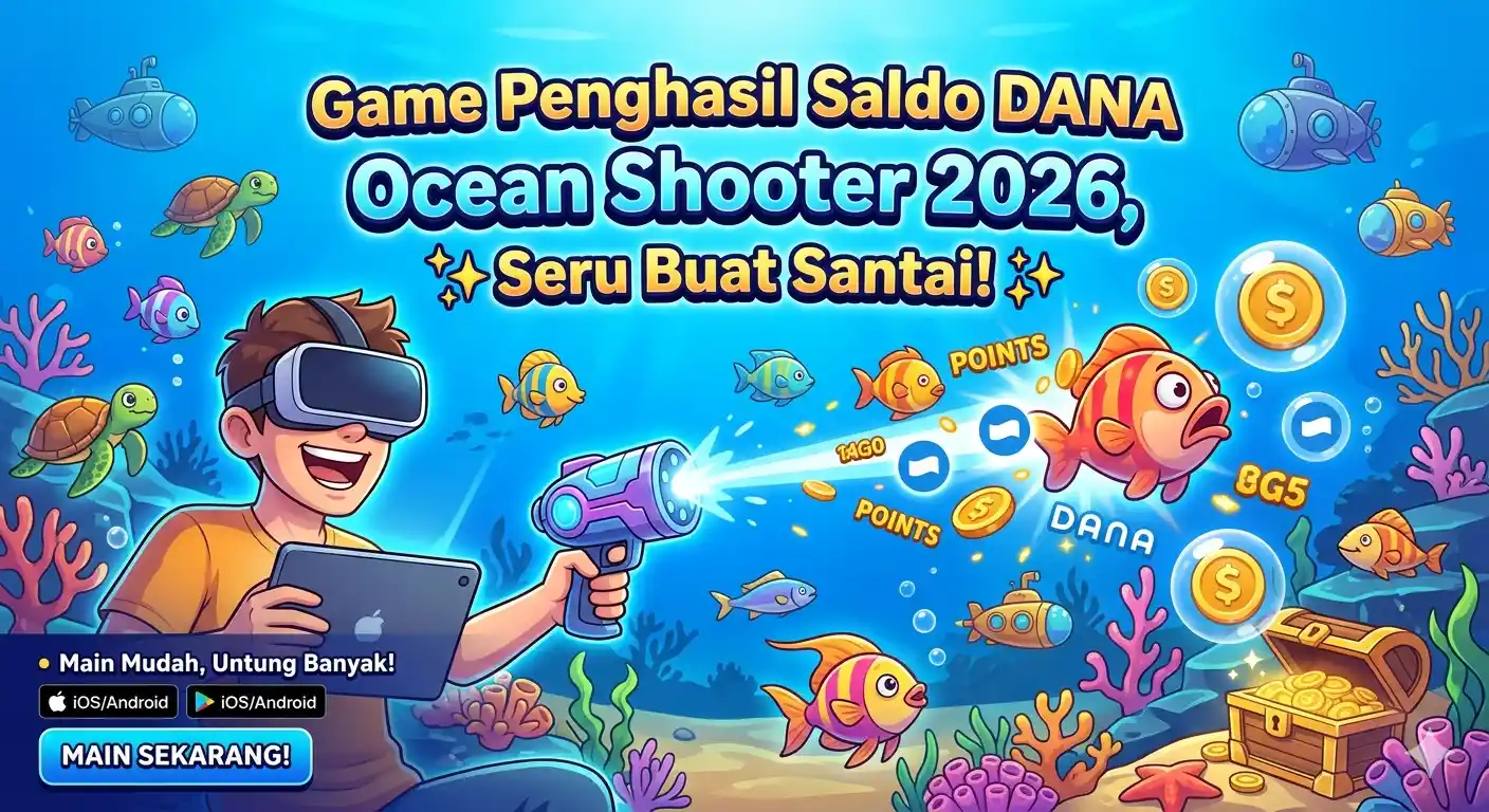 Game Penghasil Saldo DANA Ocean Shooter 2026, Seru Buat Santai